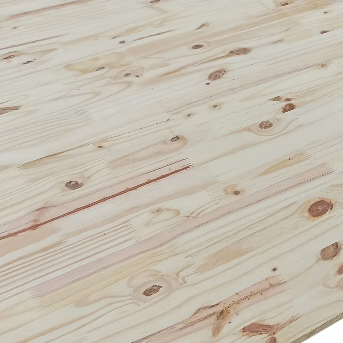 Painel de Pinus Rústico - detalhe dos nós e veios